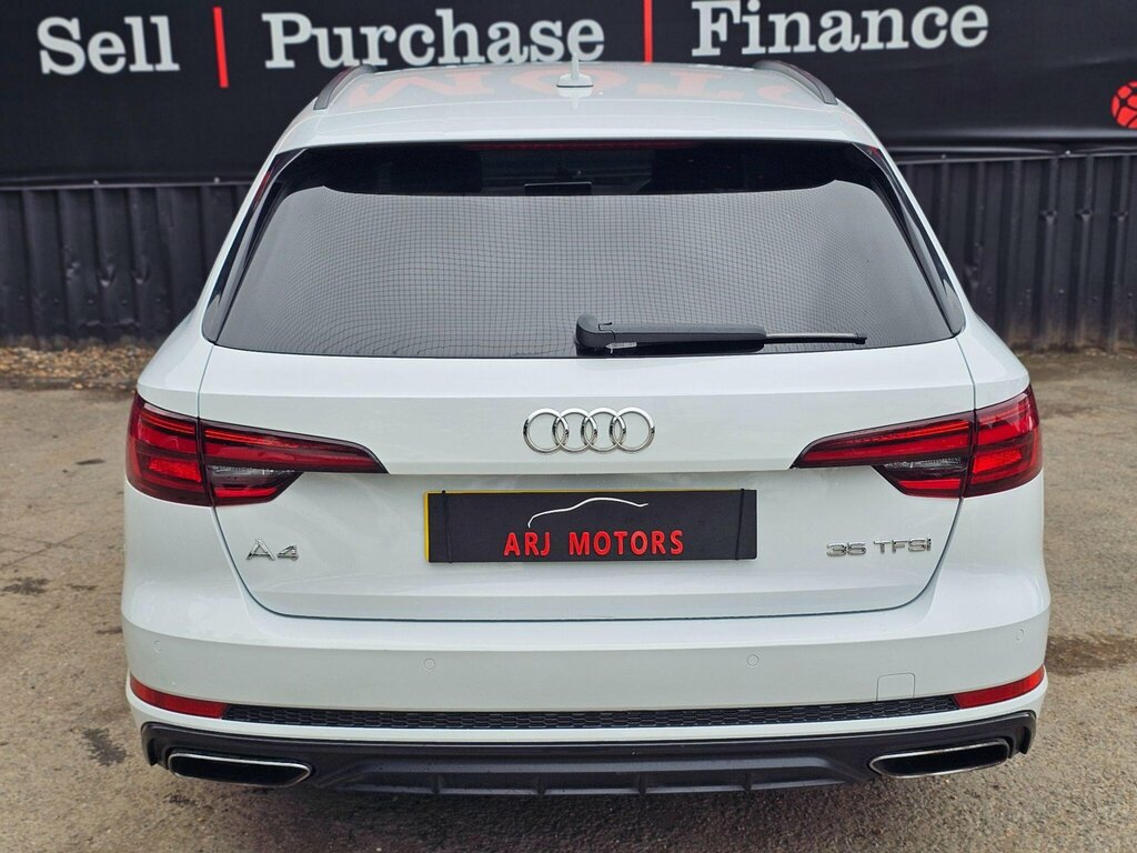 Audi A4 Avant 2.0 Tfsi 35 Black Edition S Tronic Euro 6 Ss White #6