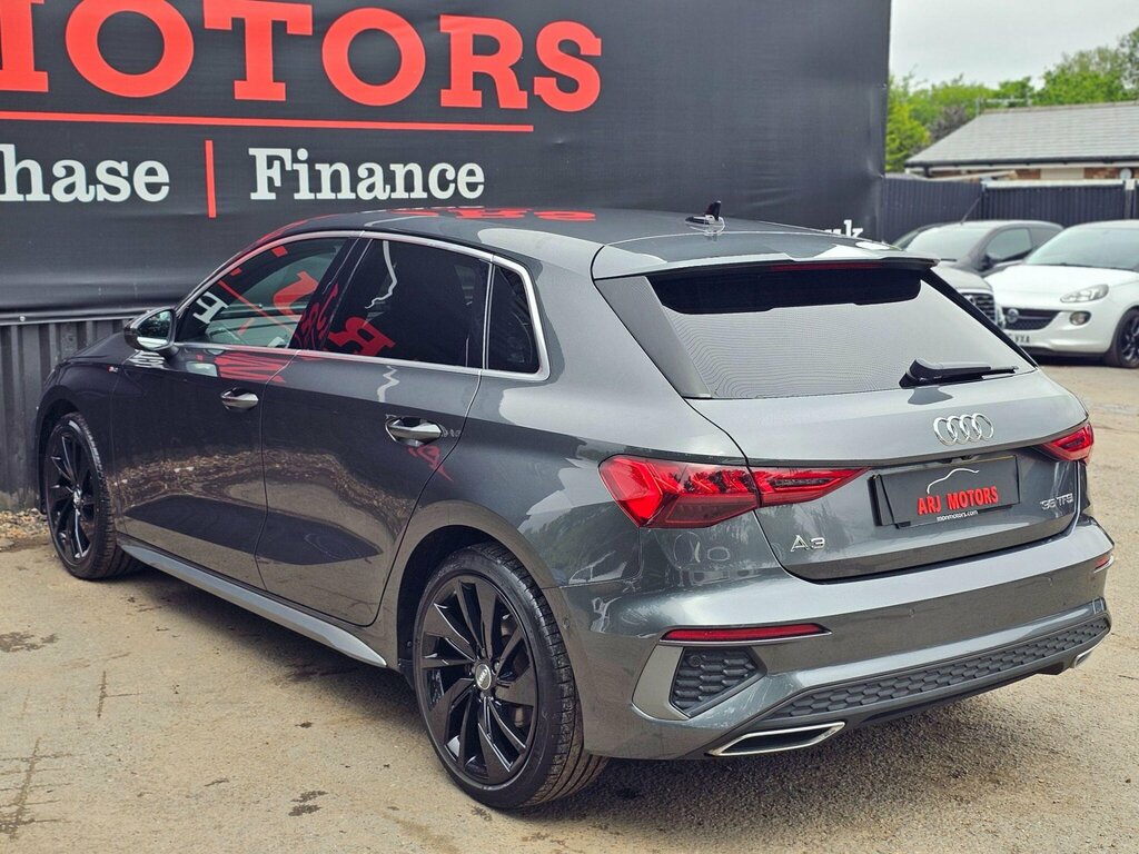 Audi A3 1.5 Tfsi 35 S Line Sportback S Tronic Euro 6 Ss Grey #6