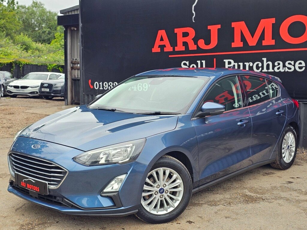 Ford Focus 1.0T Ecoboost Titanium Euro 6 Ss Blue #4
