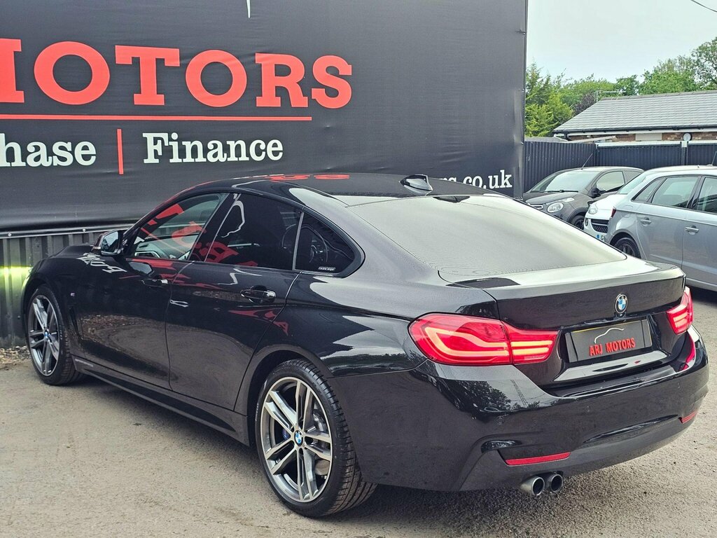 BMW 4 Series Gran Coupe 2.0 420I M Sport Euro 6 Ss Black #5