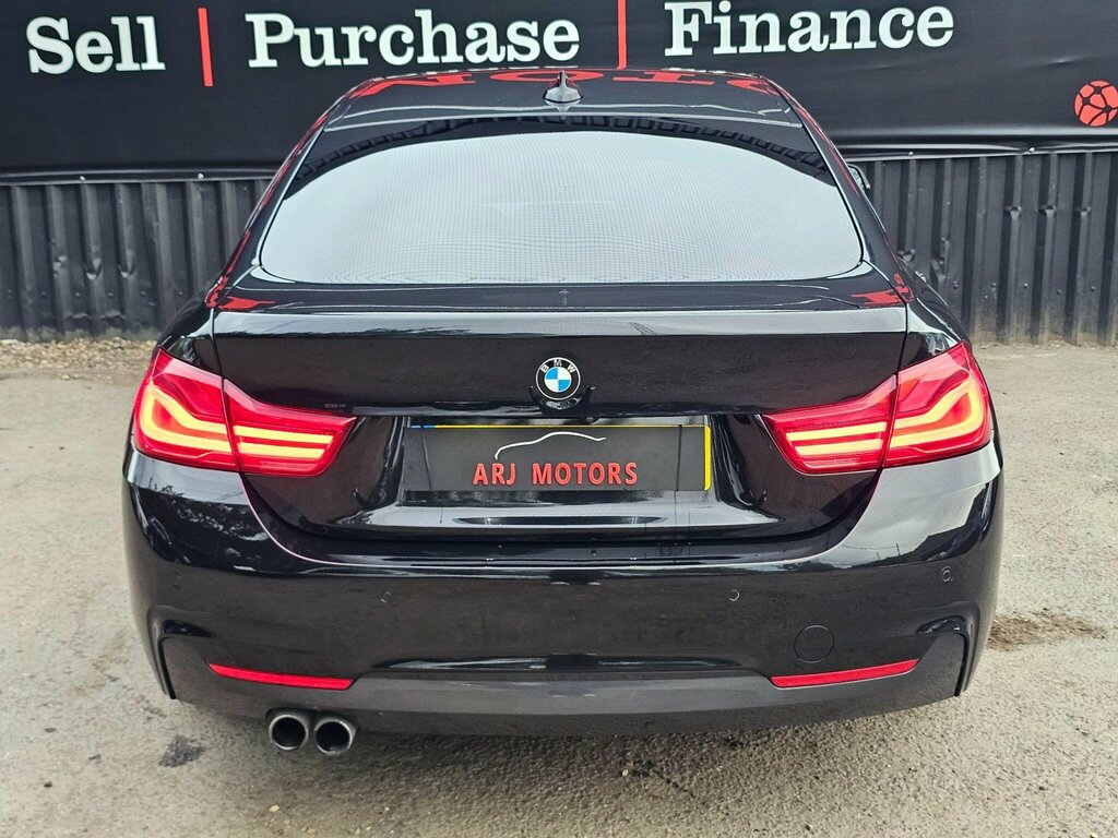 BMW 4 Series Gran Coupe 2.0 420I M Sport Euro 6 Ss Black #6