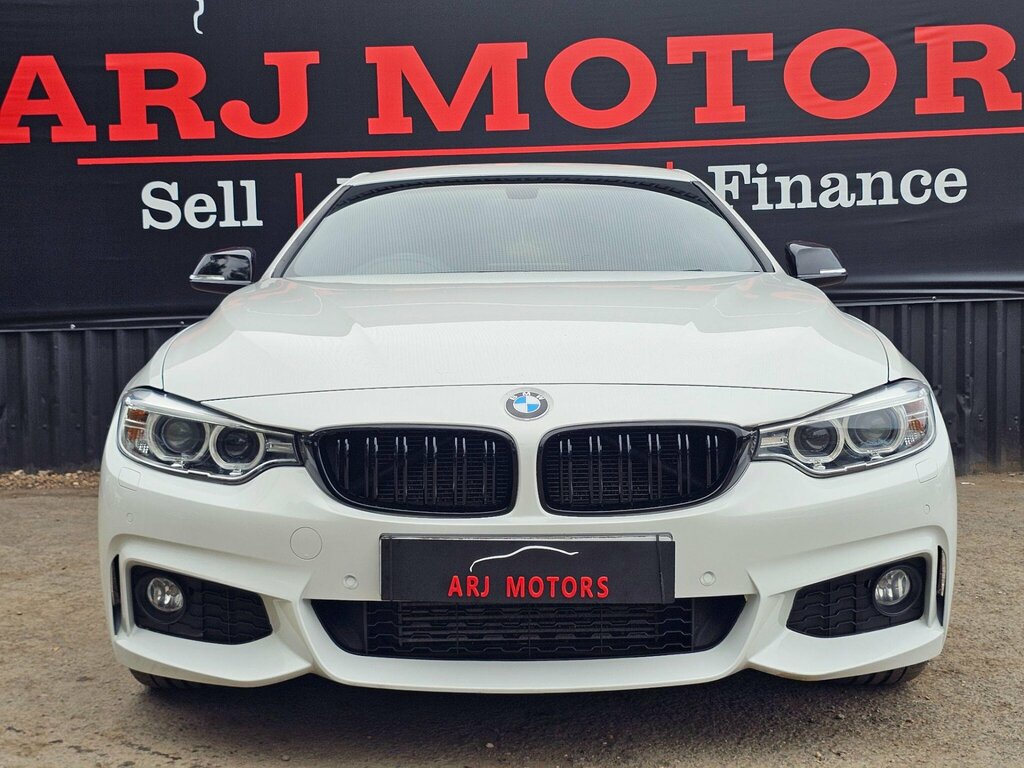 BMW 4 Series Gran Coupe 2.0 420I M Sport Euro 6 Ss White #3