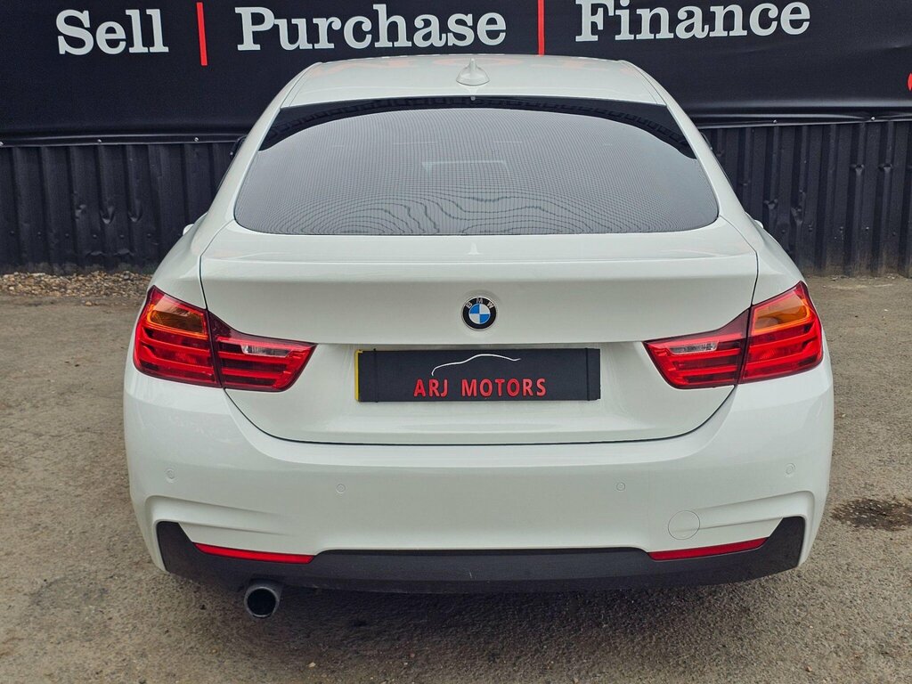 BMW 4 Series Gran Coupe 2.0 420I M Sport Euro 6 Ss White #6