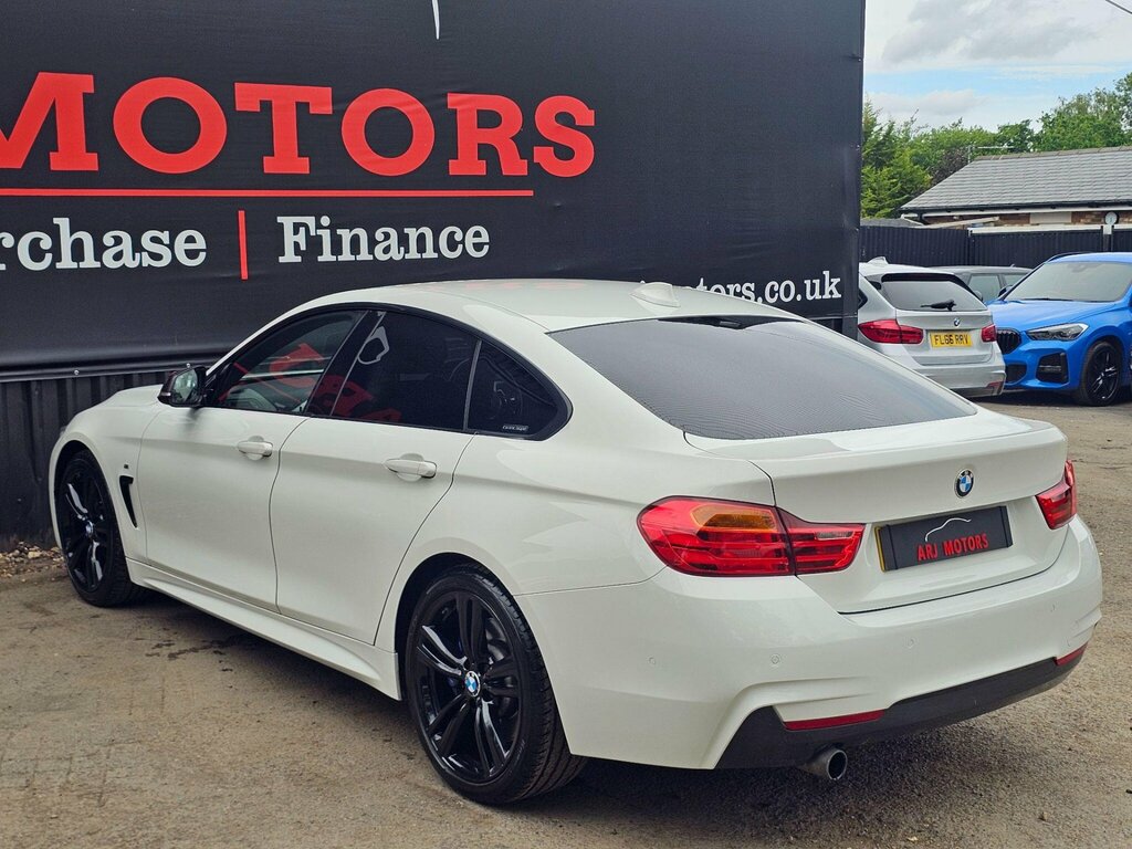 BMW 4 Series Gran Coupe 2.0 420I M Sport Euro 6 Ss White #5