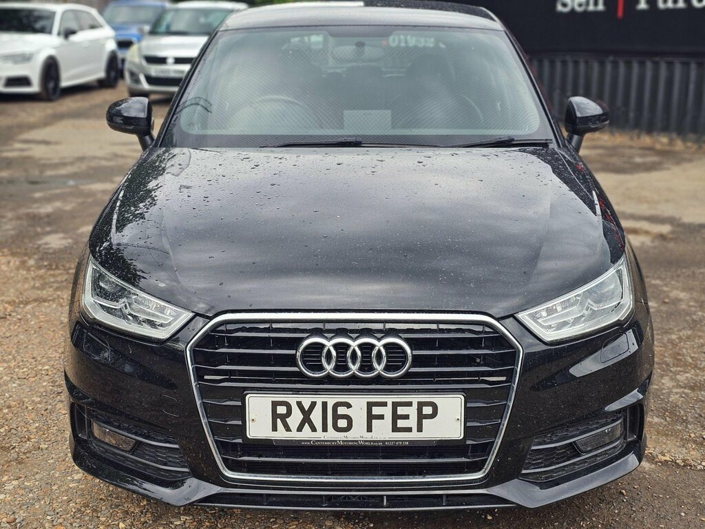 Audi A1 1.6 Tdi S Line Sportback Euro 6 Ss Black #4