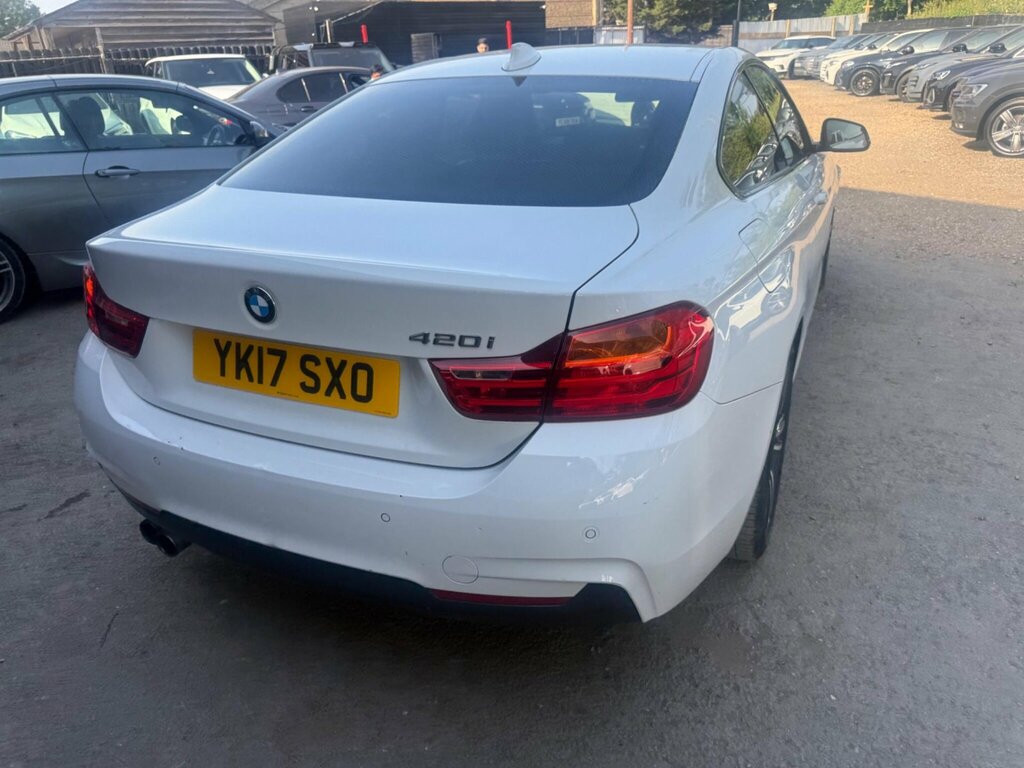 BMW 4 Series 2.0 420I M Sport Euro 6 Ss YK17SXO White #5