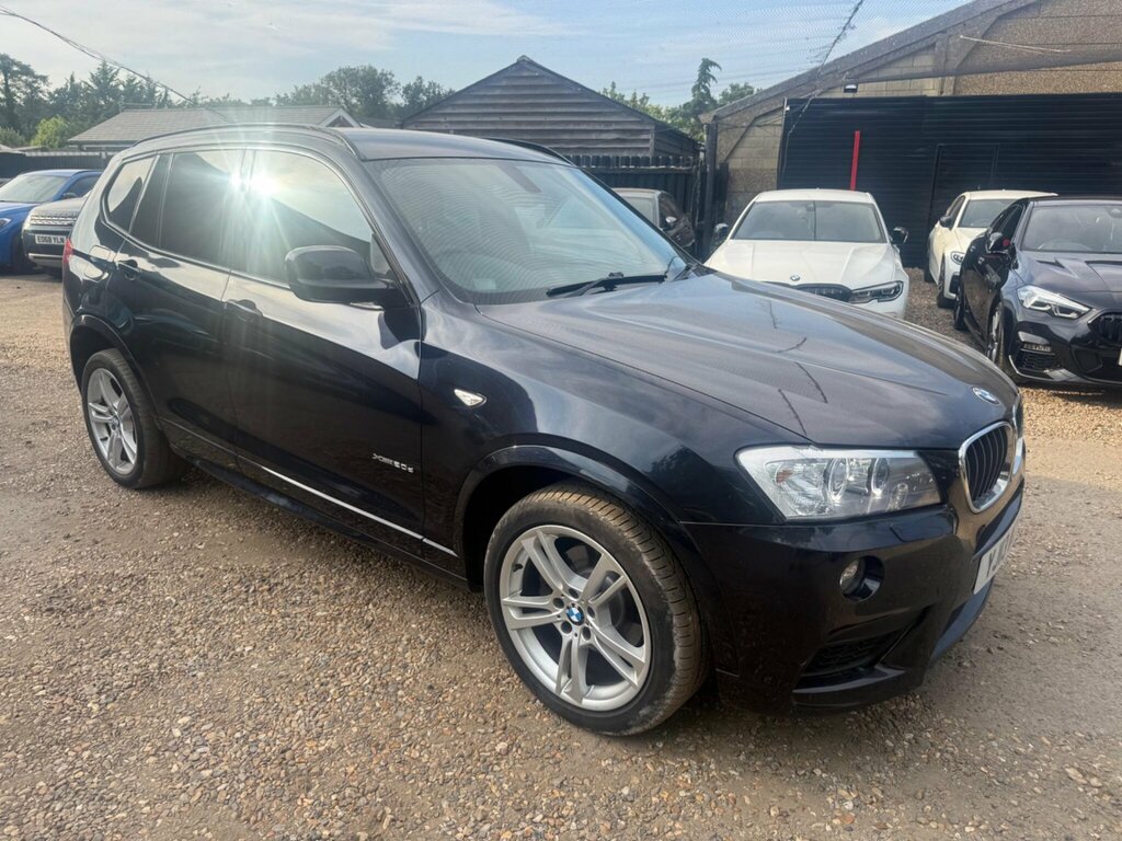 BMW X3 2.0 20D M Sport Xdrive Euro 5 Ss Black