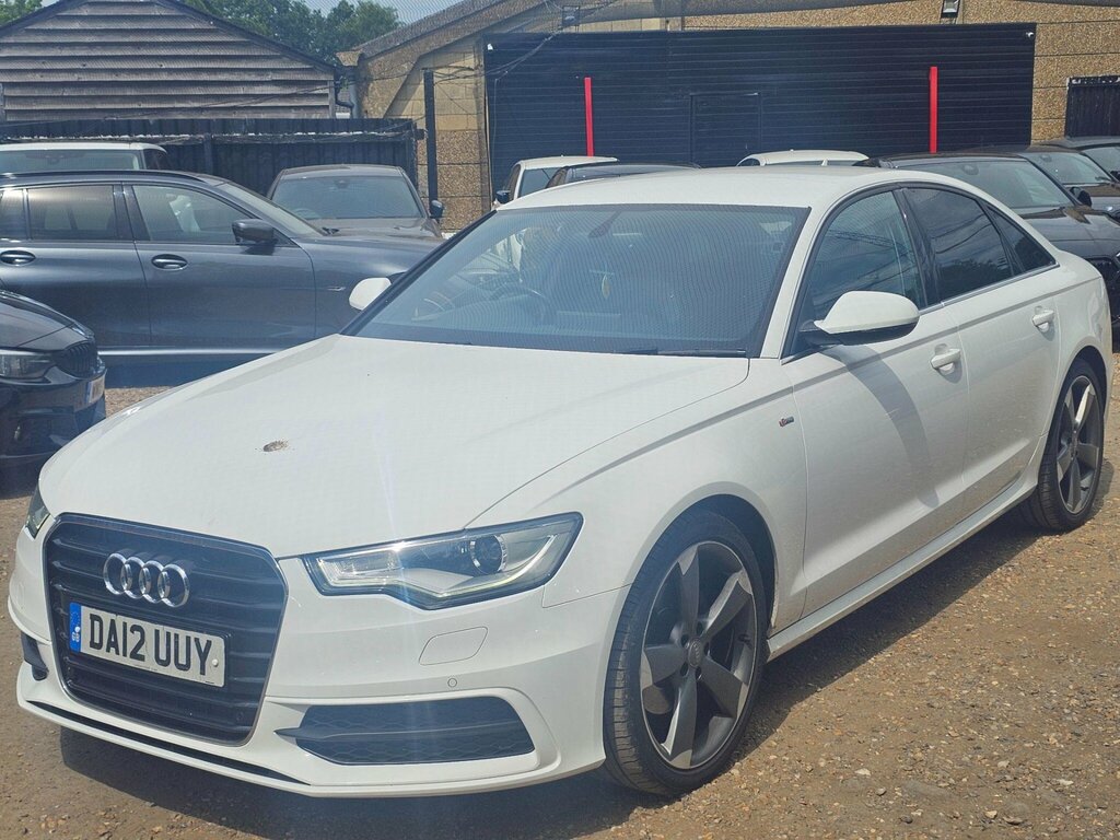 Audi A6 Saloon 2.0 Tdi S Line Multitronic Euro 5 Ss White #4