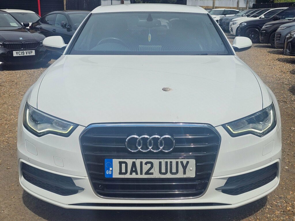 Audi A6 Saloon 2.0 Tdi S Line Multitronic Euro 5 Ss White