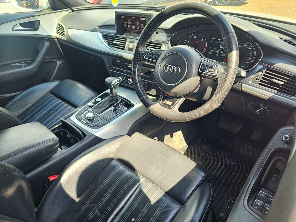 Audi A6 Saloon 2.0 Tdi S Line Multitronic Euro 5 Ss White #2