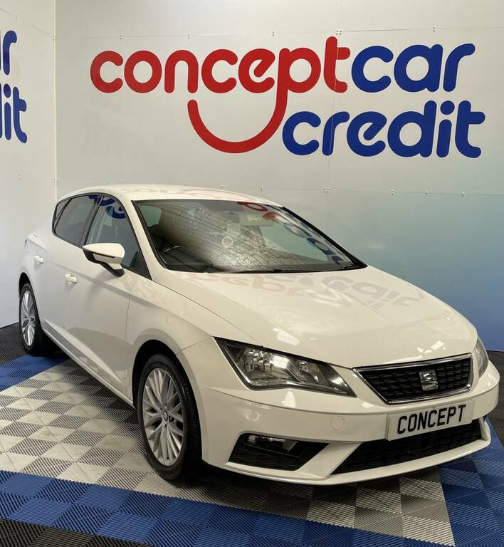 Seat Leon Hatchback 1.2 Tsi Se Dynamic Technology White #2