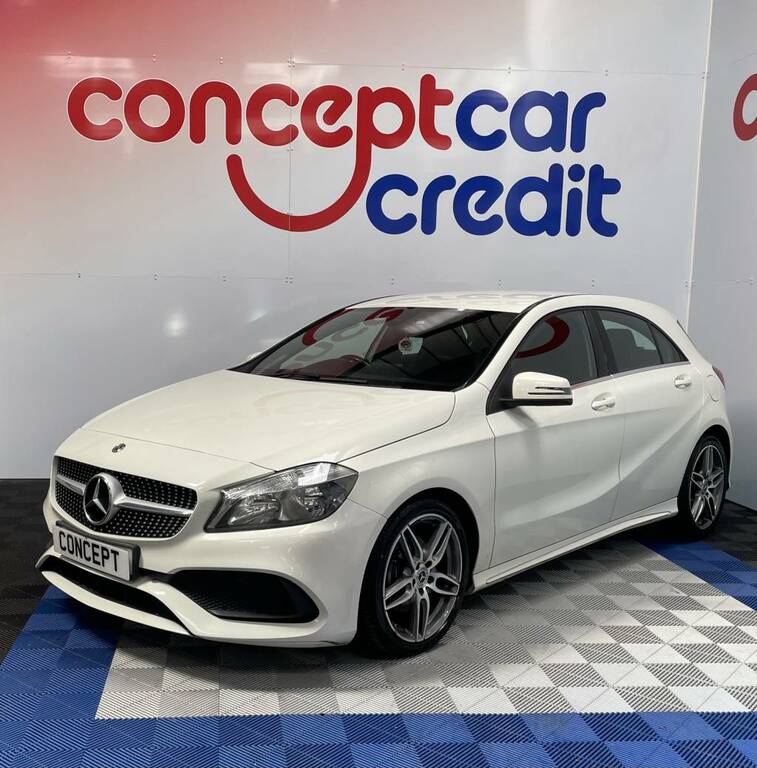 Mercedes-Benz A Class Hatchback A180 Amg Line White