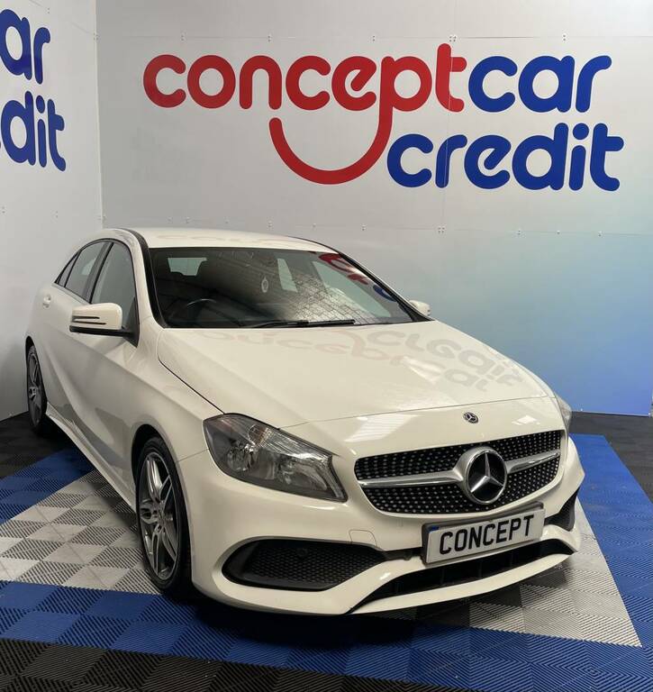 Mercedes-Benz A Class Hatchback A180 Amg Line White #2