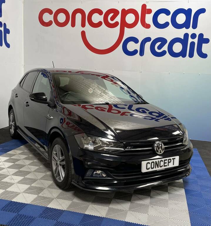Volkswagen Polo Hatchback 1.0 Tsi 95 R-line Black #2
