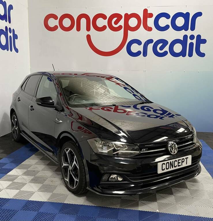 Volkswagen Polo Hatchback 1.0 Tsi 95 R-line Black #2