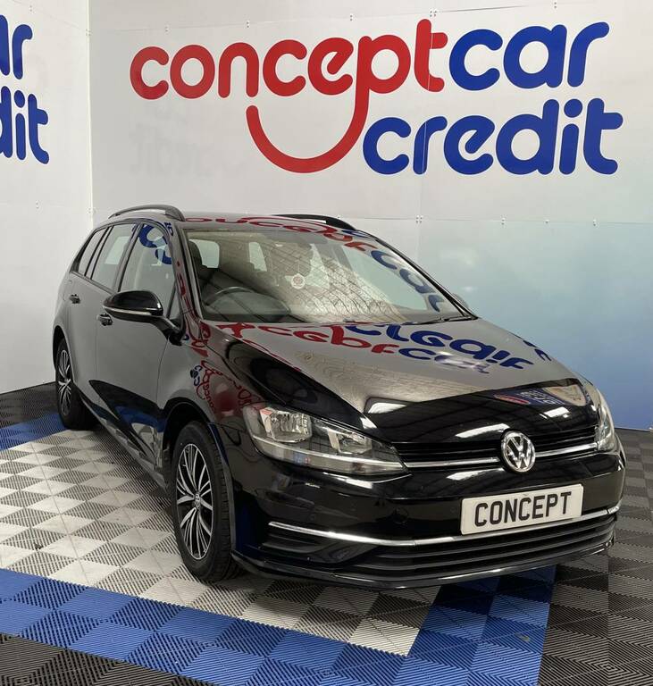 Volkswagen Golf Estate 2.0 Tdi Se Black #2