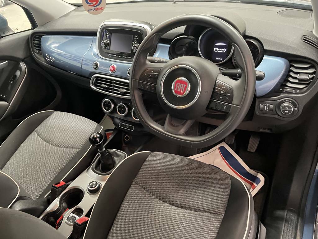 Fiat 500X Hatchback 1.4 Multiair Pop Star  Blue #3