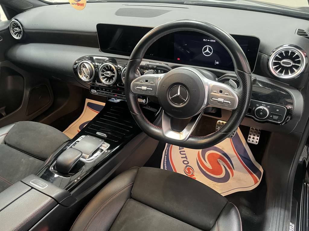 Mercedes-Benz A Class Hatchback A180d Amg Line Premium Plus Black #2