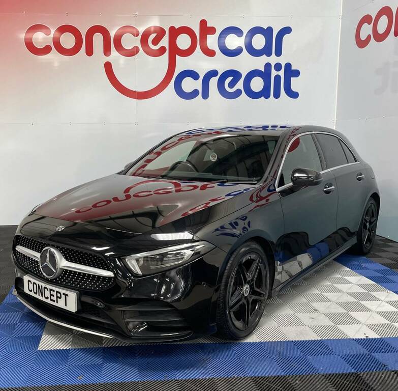 Mercedes-Benz A Class Hatchback A180d Amg Line Premium Plus Black