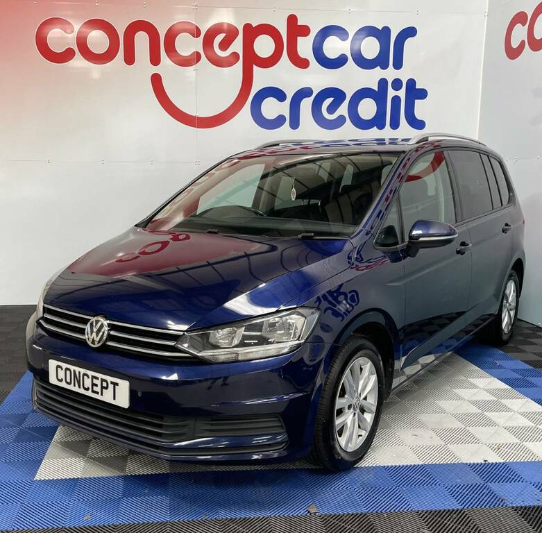 Volkswagen Touran Estate 1.6 Tdi 115 Se Family Blue