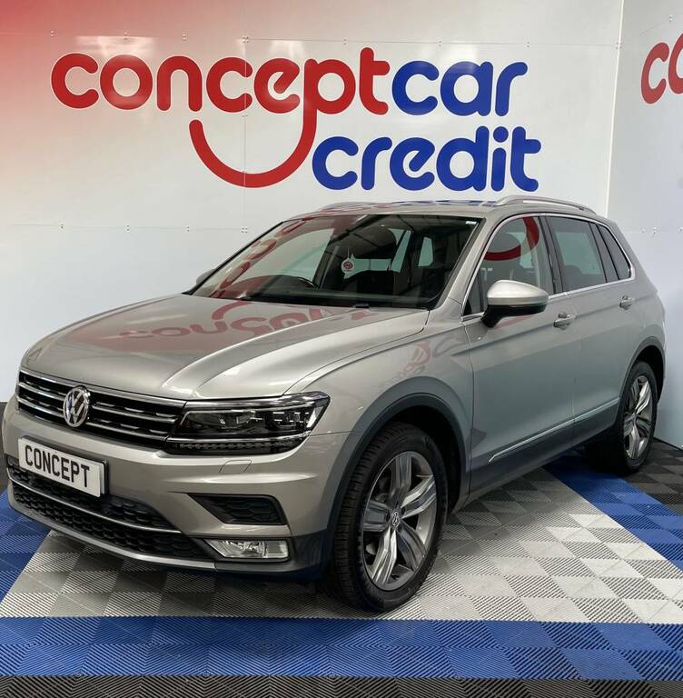 Volkswagen Tiguan Estate 2.0 Tdi 150 4Motion Sel Silver