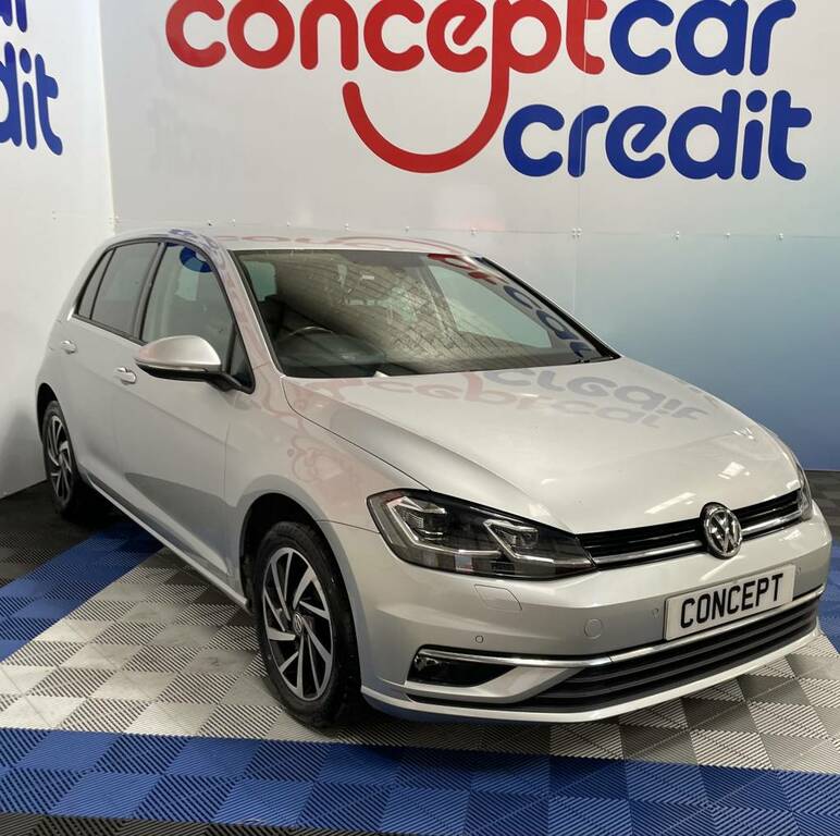 Volkswagen Golf Hatchback 1.6 Tdi Match Edition Silver #2
