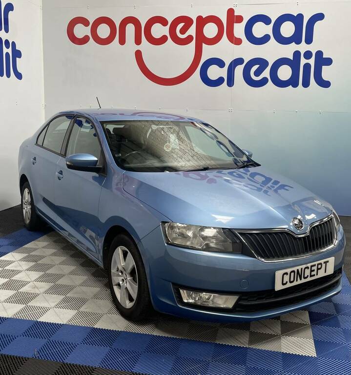 Skoda Rapid Hatchback 1.4 Tsi 125 Se Blue #2