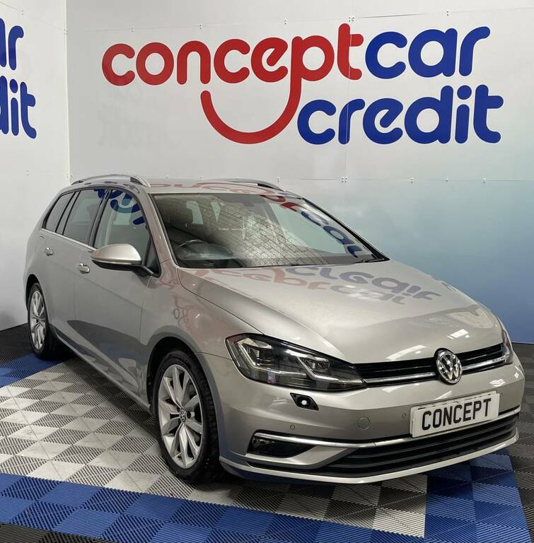 Volkswagen Golf Estate 2.0 Tdi Gt Edition Silver #2