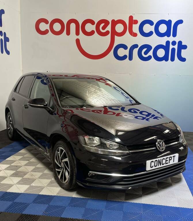 Volkswagen Golf Hatchback 1.6 Tdi Match Black #2