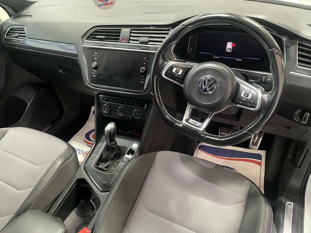 Volkswagen Tiguan Estate 2.0 Tdi 150 R-line White #4