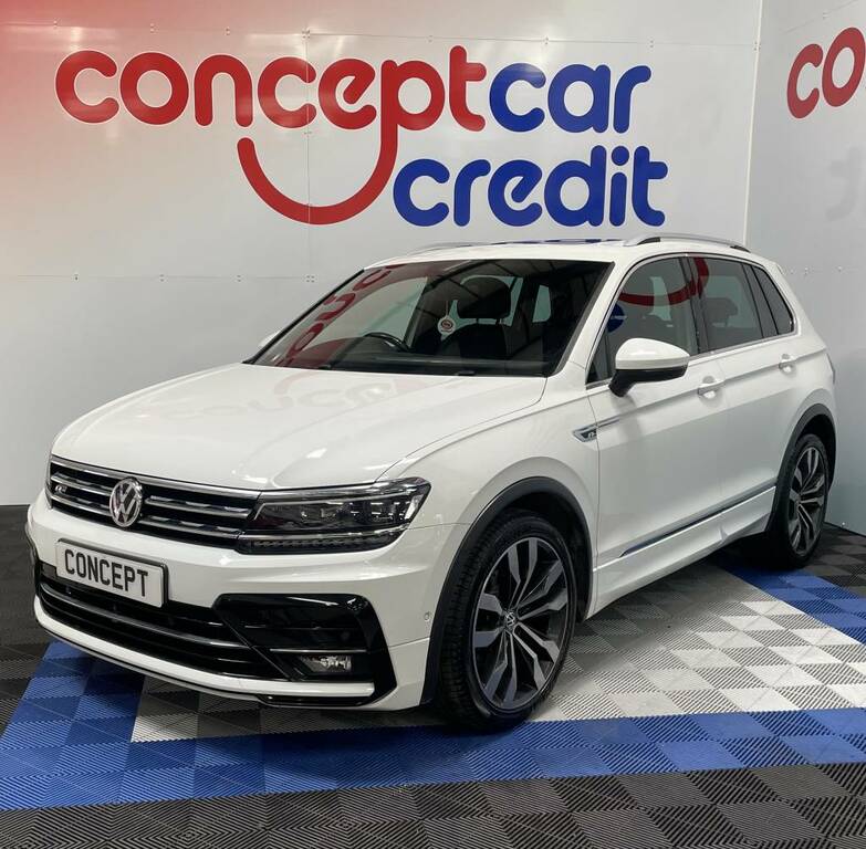 Volkswagen Tiguan Estate 2.0 Tdi 150 R-line White