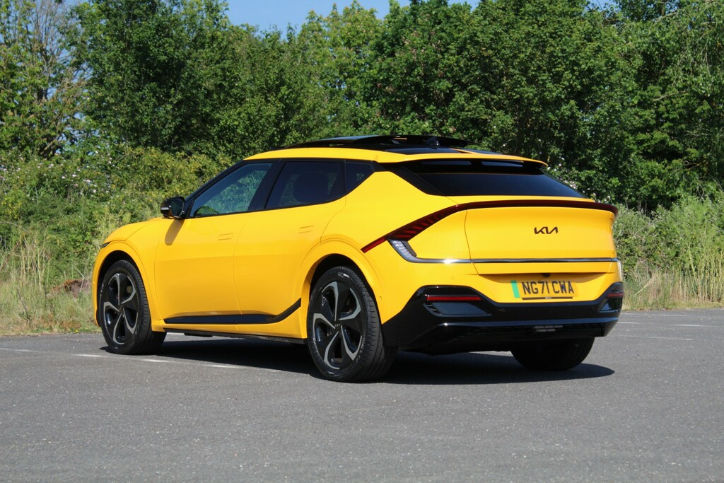 Kia EV6 Hatchback NG71CWA Yellow #3