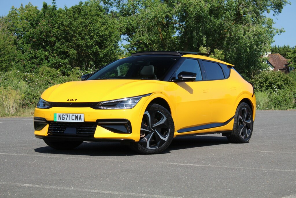 Kia EV6 Hatchback NG71CWA Yellow #2