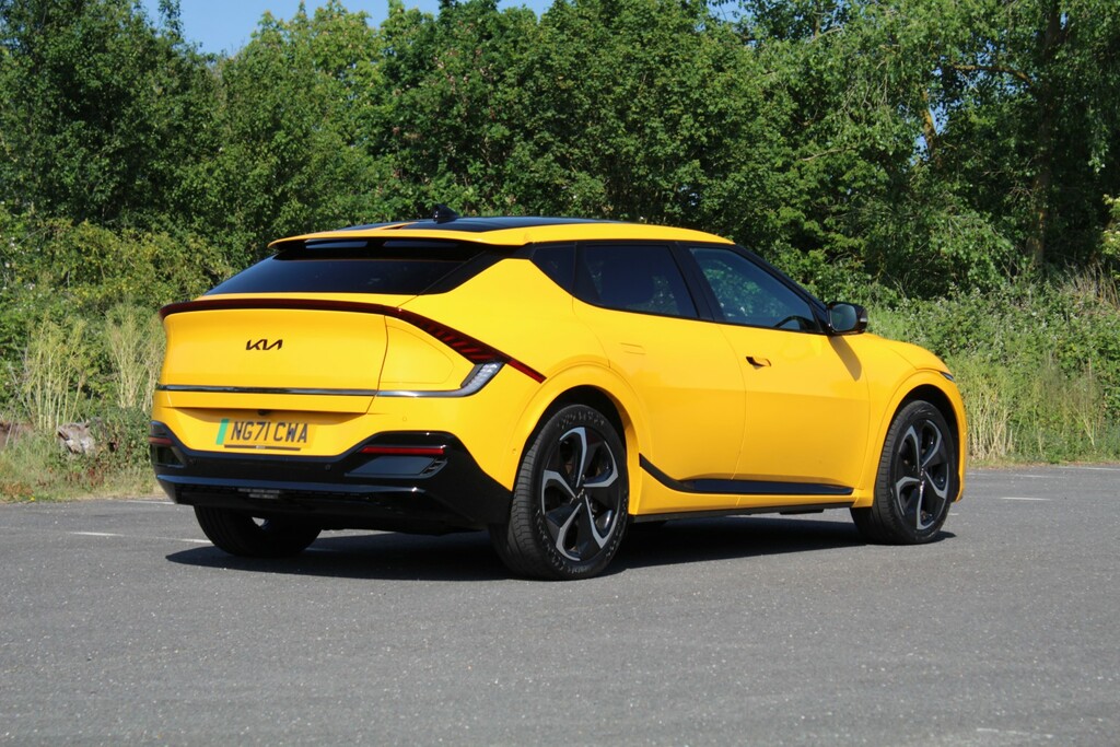 Kia EV6 Hatchback NG71CWA Yellow #4