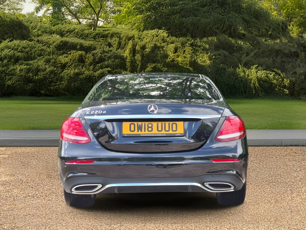 Mercedes-Benz E Class 2.0 E220d Amg Line OW18UUO Black #6