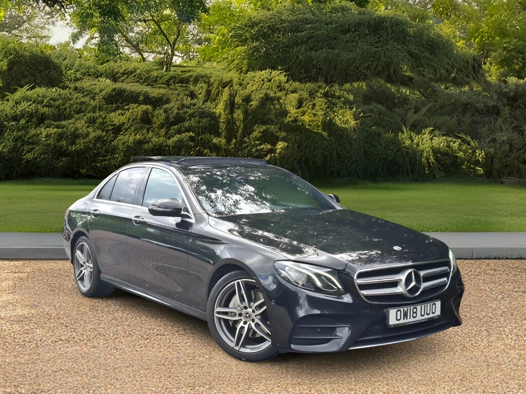 Mercedes-Benz E Class 2.0 E220d Amg Line OW18UUO Black #2