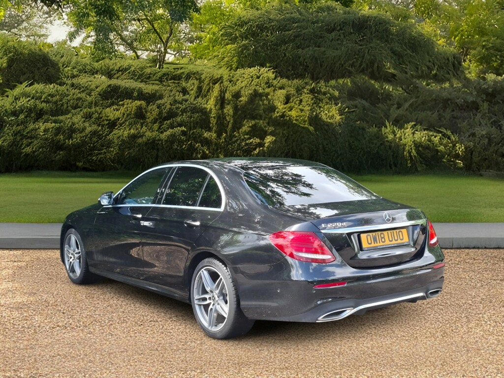 Mercedes-Benz E Class 2.0 E220d Amg Line OW18UUO Black #5