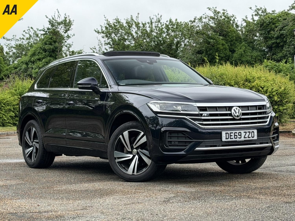 Volkswagen Touareg 3.0 Tdi V6 R-line Tech DE69ZZO Blue