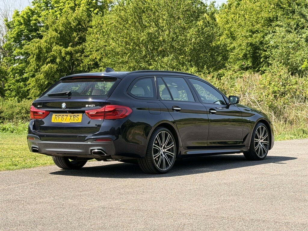 BMW 5 Series 3.0 540I Xdrive M Sport Touring Black #4