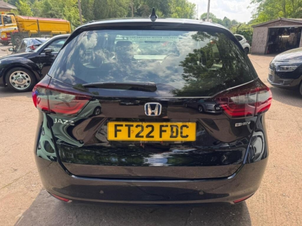 Honda Jazz Hybrid Hatchback 1.5 I-mmd Sr FT22FDC Black #6