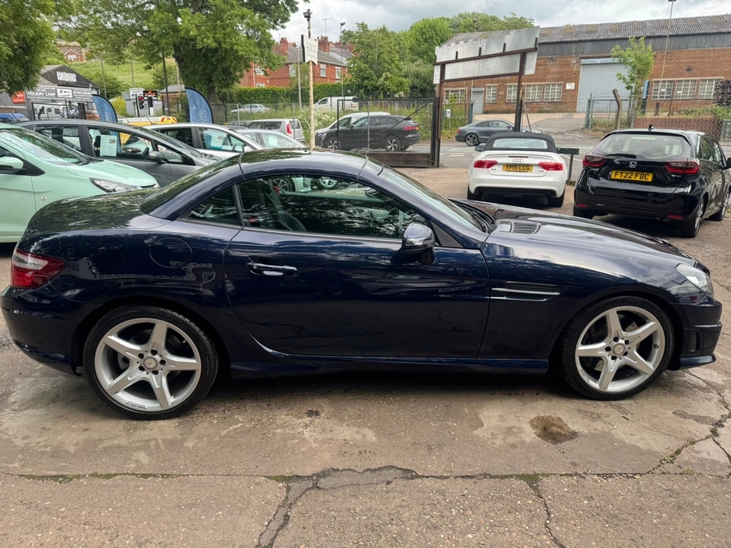 Mercedes-Benz SLK Convertible 2.1 Slk250 Cdi Blueefficiency A Blue #5