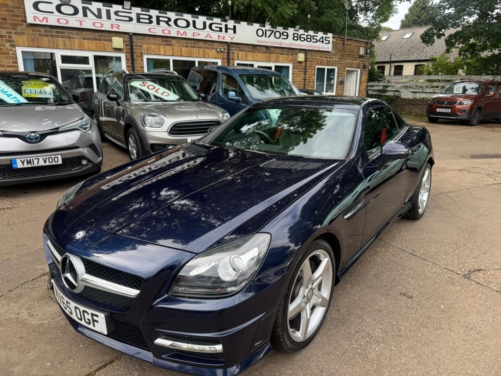 Mercedes-Benz SLK Convertible 2.1 Slk250 Cdi Blueefficiency A Blue