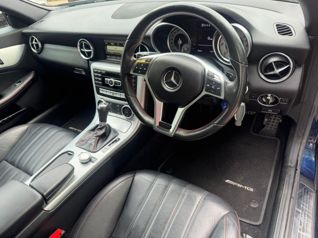 Mercedes-Benz SLK Convertible 2.1 Slk250 Cdi Blueefficiency A Blue #6