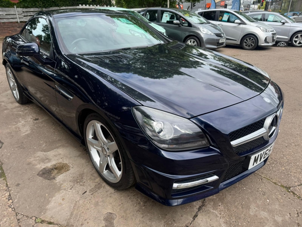 Mercedes-Benz SLK Convertible 2.1 Slk250 Cdi Blueefficiency A Blue #3