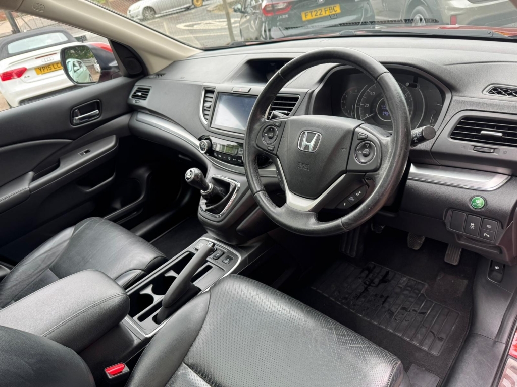 Honda Cr-V 1.6 I-dtec Ex Red #6