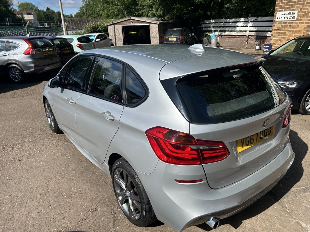 BMW 2 Series Active Tourer Hatchback 2.0 218D M Sport Active Tourer Silver #6