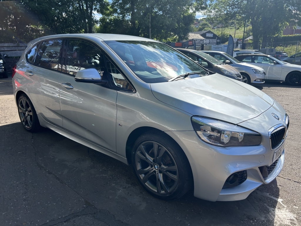 BMW 2 Series Active Tourer Hatchback 2.0 218D M Sport Active Tourer Silver #2