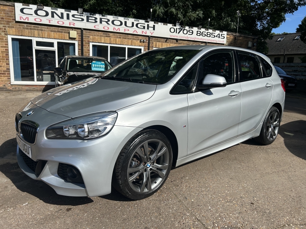 BMW 2 Series Active Tourer Hatchback 2.0 218D M Sport Active Tourer Silver