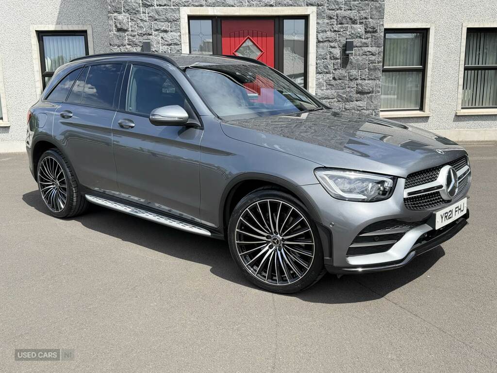 Mercedes-Benz GLC Class Glc 300D 4Matic Amg Line Premium 9G-tronic Grey