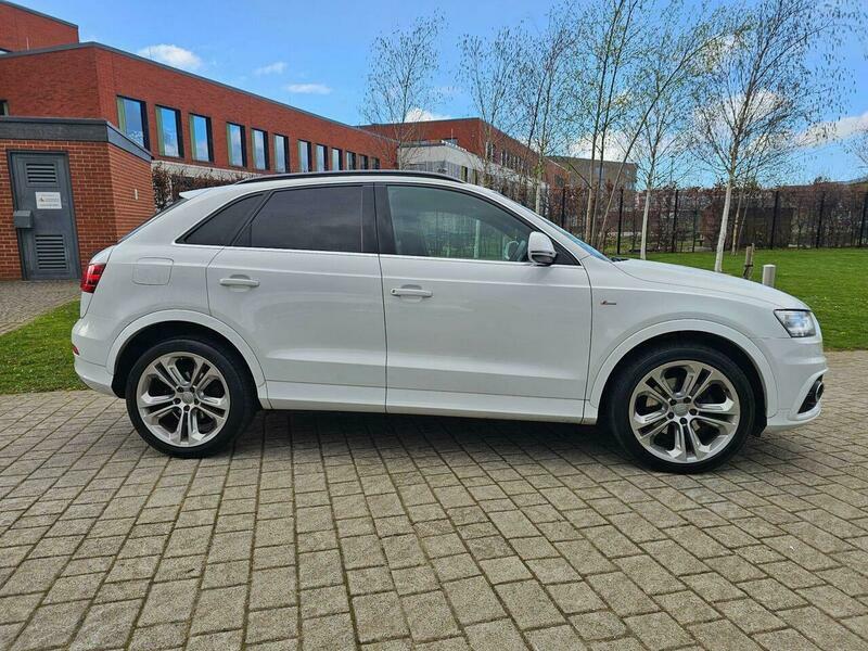 Audi Q3 2.0 Tdi S Line SC64FTZ White #3